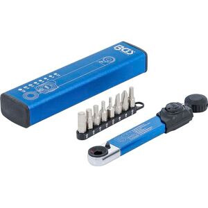 BGS 74295 Momentsleutel aandrijving binnenzeskant 6,3 mm (1/4") 2-10 Nm met bitset 9-dlg BGS 74295 Momentsleutel aandrijving binnenzeskant 6,3 mm (1/4") 2-10 Nm met bitset 9-dlg