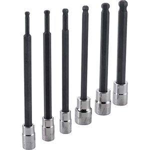 Craftsman Hex Bit Socket Set, SAE, 3/8-inch aandrijving, lange bal, 6-delig (CMMT42606) Craftsman Hex Bit Socket Set, SAE, 3/8-inch aandrijving, lange bal, 6-delig (CMMT42606)