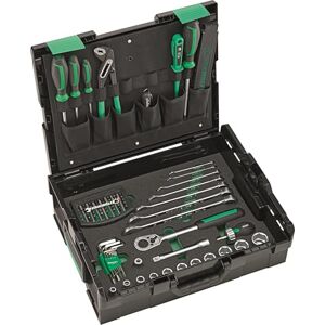 Stahlwille Gereedschapsset basis 95-delig voor handwerk en industrie ratel, schroevendraaier, moersleutel, bits in L-Boxx (gereedschapskoffer) Stahlwille Gereedschapsset basis 95-delig voor handwerk en industrie ratel, schroevendraaier, moersleutel, bits in L-Boxx (gereedschapskoffer)