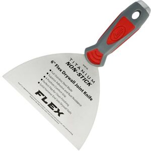 Clauss 18735 Spatel 15,2 cm met flexibel lemmet van professionele kwaliteit, titanium roestvrijstalen lemmet met anti-aanbaklaag, antislip en ergonomische handgreep, ideaal voor reparatiewerkzaamheden Clauss 18735 Spatel 15,2 cm met flexibel lemmet van professionele kwaliteit, titanium roestvrijstalen lemmet met anti-aanbaklaag, antislip en ergonomische handgreep, ideaal voor reparatiewerkzaamheden