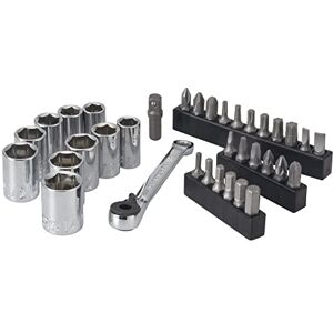 Craftsman SAE en metrische dopsleutelset 1/4 inch aandrijving 35-delig (CMMT12005LZ) Craftsman SAE en metrische dopsleutelset 1/4 inch aandrijving 35-delig (CMMT12005LZ)