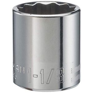 Craftsman Ondiepe socket, SAE, 1/2-inch aandrijving, 1-1/8-inch, 12-punts (CMMT47516) Craftsman Ondiepe socket, SAE, 1/2-inch aandrijving, 1-1/8-inch, 12-punts (CMMT47516)