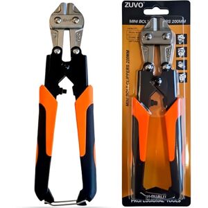 Zuvo Heavy Duty 8 "Bolt Cutter Professionele Kabel Draadsnijder voor Hangsloten, Kettingen en Metaal Compact Duurzaam Handgereedschap voor Precisie Snijden met Gemak Zuvo Heavy Duty 8 "Bolt Cutter Professionele Kabel Draadsnijder voor Hangsloten, Kettingen en Metaal Compact Duurzaam Handgereedschap voor Precisie Snijden met Gemak