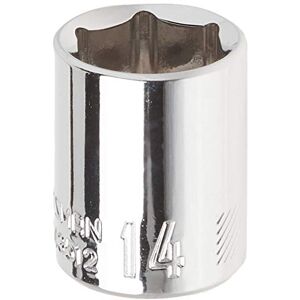Craftsman Ondiepe socket, metrisch, 1/4-inch aandrijving, 14 mm, 6-punts (CMMT43512) Craftsman Ondiepe socket, metrisch, 1/4-inch aandrijving, 14 mm, 6-punts (CMMT43512)