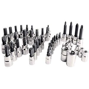 Craftsman Hex Bit en Torx Bit Socket Set, 1/4 en 3/8 Drive maten, SAE en metrisch, 42-delig (CMMT34912) Craftsman Hex Bit en Torx Bit Socket Set, 1/4 en 3/8 Drive maten, SAE en metrisch, 42-delig (CMMT34912)