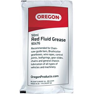 Oregon 90476 rood Fluid vet 50 ml smering Chainsaw Bar neus ridzeln