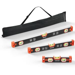 VEVOR Magnetische waterpas, 3 stuks (225/400/600 mm), aluminiumlegering, 3 groene waterpas, hoge zichtbaarheid, V-groef, gat om op te hangen, voor bouwwerkzaamheden en doe-het-zelvers VEVOR Magnetische waterpas, 3 stuks (225/400/600 mm), aluminiumlegering, 3 groene waterpas, hoge zichtbaarheid, V-groef, gat om op te hangen, voor bouwwerkzaamheden en doe-het-zelvers