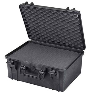 MAX 465H220HDS luchtdichte koffer, zwart, 465 x 335 x 220 mm MAX 465H220HDS luchtdichte koffer, zwart, 465 x 335 x 220 mm
