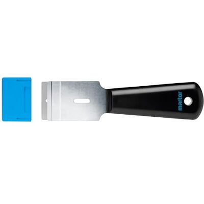 Martor 46644.02 Schraper - Professionele oppervlaktereiniger met afgeronde mes - 1 stuk Martor 46644.02 Schraper - Professionele oppervlaktereiniger met afgeronde mes - 1 stuk