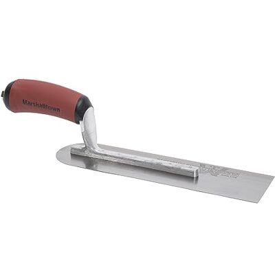 Marshalltown pijptroffel met DuraSoft handvat, perfecte troffel voor smalle ruimtes en plaatsen, afmetingen: 267x76 mm Marshalltown pijptroffel met DuraSoft handvat, perfecte troffel voor smalle ruimtes en plaatsen, afmetingen: 267x76 mm