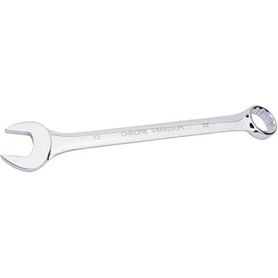 Draper 35222 Hi-Torq Metrische Korte Patroon Combinatie Spanner, 32mm, Blauw Draper 35222 Hi-Torq Metrische Korte Patroon Combinatie Spanner, 32mm, Blauw