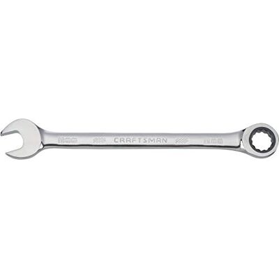 Craftsman Ratcheting Wrench, Metric, omkeerbaar, 19 mm, 72 voeten, 12-punts (CMMT39239) Craftsman Ratcheting Wrench, Metric, omkeerbaar, 19 mm, 72 voeten, 12-punts (CMMT39239)