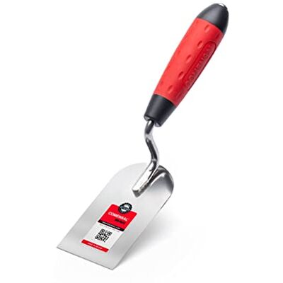 COMENSAL ® Troffel 60 mm gipserspatel stukaateur troffel roestvrij staal gipslepel antislip softgrip Made in EU COMENSAL ® Troffel 60 mm gipserspatel stukaateur troffel roestvrij staal gipslepel antislip softgrip Made in EU