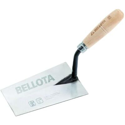 Bellota 5844-A hoekige troffel, gesmeed, met handvat van beukenhout, 180 x 115 mm Bellota 5844-A hoekige troffel, gesmeed, met handvat van beukenhout, 180 x 115 mm