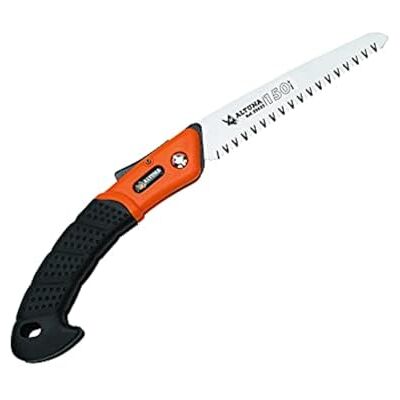 Altuna Vouwzaag 29622-2-componenten steel Japanse vertanding Robuust en zeer licht Handzaag met recht blad Voor bosbouw Altuna Vouwzaag 29622-2-componenten steel Japanse vertanding Robuust en zeer licht Handzaag met recht blad Voor bosbouw