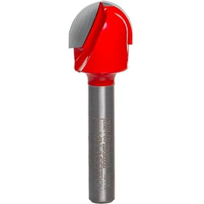 Freud 18-110: 5/16" Straal Ronde Neus Bit met 1/4" schacht, 2" totale lengte Freud 18-110: 5/16" Straal Ronde Neus Bit met 1/4" schacht, 2" totale lengte