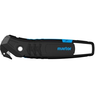 MARTOR SECUMAX 350 Veiligheidsmes, Professionele Cutter, Taperitser Verborgen mes, taperitser, lichtgewicht, kunststof, rechts- & linkshandig, wisselbaar mes. No. 350001.02 MARTOR SECUMAX 350 Veiligheidsmes, Professionele Cutter, Taperitser Verborgen mes, taperitser, lichtgewicht, kunststof, rechts- & linkshandig, wisselbaar mes. No. 350001.02