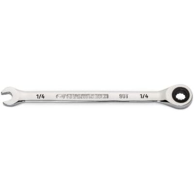 GEARWRENCH 1/4 "4 Graden Swing Arch 12 Point Ratcheting Combinatiesleutel 86940 GEARWRENCH 1/4 "4 Graden Swing Arch 12 Point Ratcheting Combinatiesleutel 86940