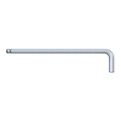 Wiha Hoek inbussleutel - 3 mm - Kogelkop - 25° Wiha Hoek inbussleutel - 3 mm - Kogelkop - 25°