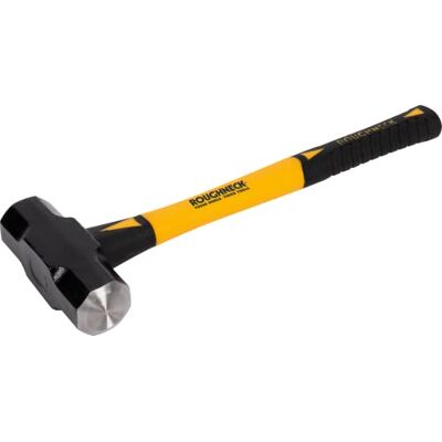 Roughneck ROU65622 Mini Slee Hammer Glasvezel Handvat Met Schokabsorberende Grip 3lb/ 1.4kg, Zwart Roughneck ROU65622 Mini Slee Hammer Glasvezel Handvat Met Schokabsorberende Grip 3lb/ 1.4kg, Zwart