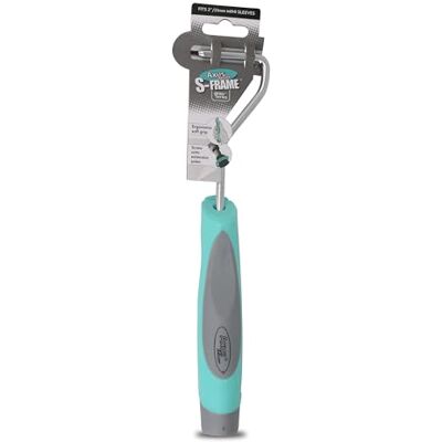Axus Décor Axus Decor Verfroller Frame Grijze Serie Mini Verfroller Handvat Voor 2" Mini Mouwen met Ergonomische Grip & 6mm Verchroomde Staaf, Ideaal voor Trims en Strakke Ruimten, voor Professionele & Axus Décor Axus Decor Verfroller Frame Grijze Serie Mini Verfroller Handvat Voor 2" Mini Mouwen met Ergonomische Grip & 6mm Verchroomde Staaf, Ideaal voor Trims en Strakke Ruimten, voor Professionele &