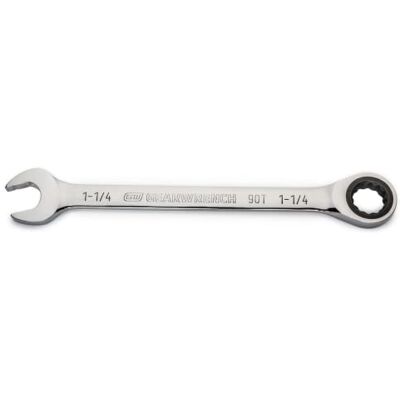 GEARWRENCH 1-1/4 "4 Graden Swing Arch 12 Point Ratcheting Combinatiesleutel 86956 GEARWRENCH 1-1/4 "4 Graden Swing Arch 12 Point Ratcheting Combinatiesleutel 86956