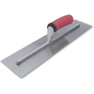 Marshalltown FT164 16-inch bij 4-inch gepolijst koolstofstaal blad afwerkspaan Marshalltown FT164 16-inch bij 4-inch gepolijst koolstofstaal blad afwerkspaan