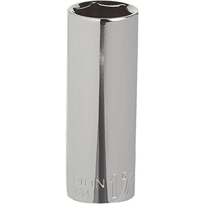 Craftsman Diepe socket, metrisch, 3/8-inch aandrijving, 17 mm, 6-punts (CMMT44434) Craftsman Diepe socket, metrisch, 3/8-inch aandrijving, 17 mm, 6-punts (CMMT44434)
