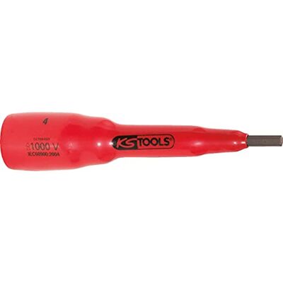 KS TOOLS 117.3872 3/8" bit-dop met veiligheidsisolatie voor inbusbouten, 12 mm, 116 mm lang KS TOOLS 117.3872 3/8" bit-dop met veiligheidsisolatie voor inbusbouten, 12 mm, 116 mm lang