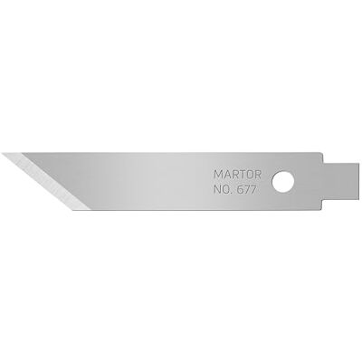 MARTOR 10x Grafisch mesje 6,1 mm, ontbramer, eenmalig In magazijn, tweezijdig, grafisch mes & hobby, ambacht, No. 677.50 MARTOR 10x Grafisch mesje 6,1 mm, ontbramer, eenmalig In magazijn, tweezijdig, grafisch mes & hobby, ambacht, No. 677.50