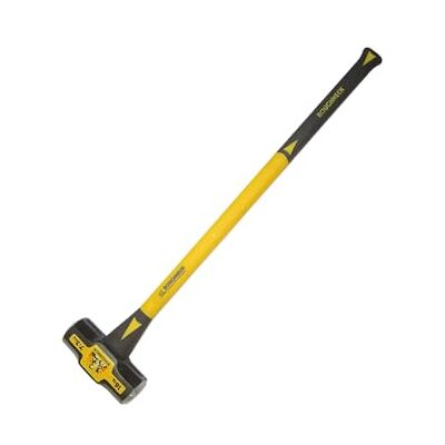 Roughneck ROU65636 Voorhamer Duurzaam Glasvezel Handvat Met Schokabsorberende Grip 16lbs/7,3 kg, Zwart Roughneck ROU65636 Voorhamer Duurzaam Glasvezel Handvat Met Schokabsorberende Grip 16lbs/7,3 kg, Zwart