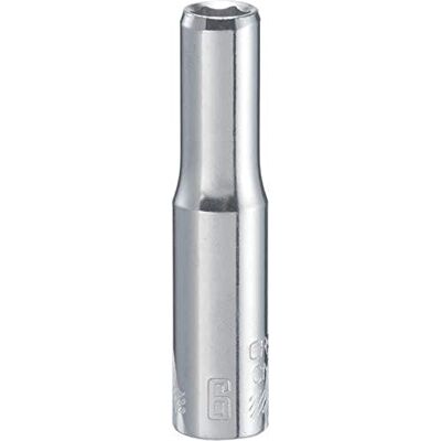 Craftsman Diepe socket, metrisch, 1/4-inch aandrijving, 6 mm, 6-punts (CMMT44403) Craftsman Diepe socket, metrisch, 1/4-inch aandrijving, 6 mm, 6-punts (CMMT44403)