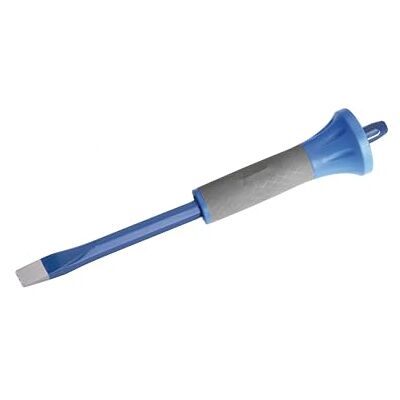 Zarivy Beitel 350 x 18 mm met beschermstrip, ideaal voor sculptuur- en voorbewerkingen op harde materialen. Zarivy Beitel 350 x 18 mm met beschermstrip, ideaal voor sculptuur- en voorbewerkingen op harde materialen.