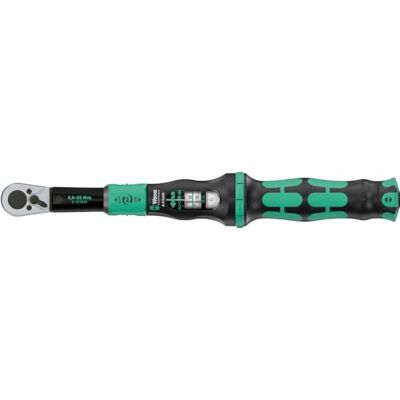Wera Click-Torque Lock A 6 instelbare momentsleutel, torque lock-functie, ratel rechtspanning, 2,5-25 Nm, 1/4 inch x 2,5-25 Nm Wera Click-Torque Lock A 6 instelbare momentsleutel, torque lock-functie, ratel rechtspanning, 2,5-25 Nm, 1/4 inch x 2,5-25 Nm