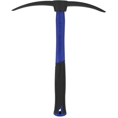Faithfull Mortelhouweel met dubbele punt en glasvezel steel – Metselaarshouweel met dubbele punt, zwarte stalen poedercoating en antislipgreep voor metselwerk en sloopwerk – 300 mm (12 inch) Faithfull Mortelhouweel met dubbele punt en glasvezel steel – Metselaarshouweel met dubbele punt, zwarte stalen poedercoating en antislipgreep voor metselwerk en sloopwerk – 300 mm (12 inch)