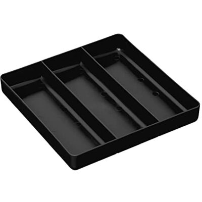 Ernst Manufacturing Ernst verwerking 5020-red door organisator Tablett, 3-compartments metselerkelle troffel zwart Ernst Manufacturing Ernst verwerking 5020-red door organisator Tablett, 3-compartments metselerkelle troffel zwart