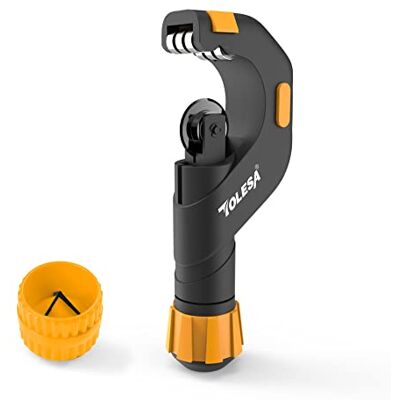 TOLESA Pijpsnijder 5-50 mm, Heavy Duty Metalen Pijpsnijder Met Ontbraming, Pijp Snijder, Scherpe Koperen Buissnijder, Snel Snijden, Voor Roestvrij Staal, Aluminium, Messing TOLESA Pijpsnijder 5-50 mm, Heavy Duty Metalen Pijpsnijder Met Ontbraming, Pijp Snijder, Scherpe Koperen Buissnijder, Snel Snijden, Voor Roestvrij Staal, Aluminium, Messing