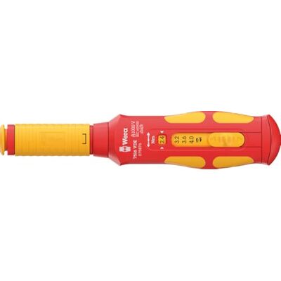 Wera 7516 VDE Kraftform Safe-Torque Speed draaimomentgreep Wera 7516 VDE Kraftform Safe-Torque Speed draaimomentgreep