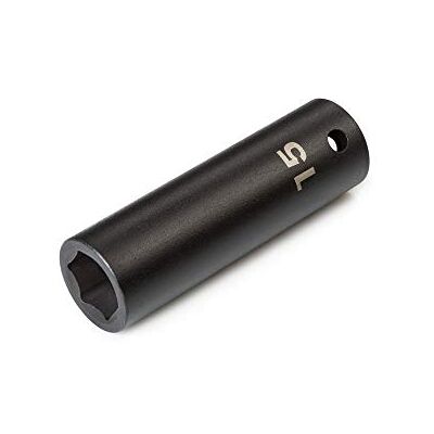 TEKTON SID23115 Slagmoersleutel, zeskantig, met connectie van 1/2 inch x 15 mm, diep profiel TEKTON SID23115 Slagmoersleutel, zeskantig, met connectie van 1/2 inch x 15 mm, diep profiel