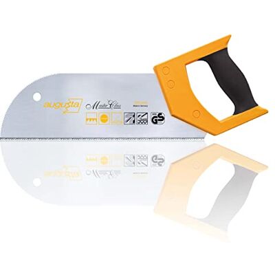 augusta heckenrose Augusta-heggenroos multifunctionele/fineerzaag 320 mm speciale handzaag met 2-componenten comfortgreep voor dun fineermultiplex en hardvezelplaten universele tanding voor fijne sneden augusta heckenrose Augusta-heggenroos multifunctionele/fineerzaag 320 mm speciale handzaag met 2-componenten comfortgreep voor dun fineermultiplex en hardvezelplaten universele tanding voor fijne sneden
