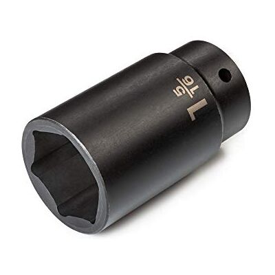 TEKTON SID23033 Slagmoersleutel, zeskantig, met connectie van 1/2 inch x 1-5/16 inch, diep profiel TEKTON SID23033 Slagmoersleutel, zeskantig, met connectie van 1/2 inch x 1-5/16 inch, diep profiel