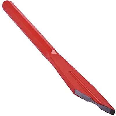 Amtech Plugging Chisel Handgereedschap voor doe-het-zelf thuis, gemakkelijk te gebruiken, comfortabele grip, puin, mortel en cementverwijderaar voor het herstellen, robuust stalen mes (6 mm) Amtech Plugging Chisel Handgereedschap voor doe-het-zelf thuis, gemakkelijk te gebruiken, comfortabele grip, puin, mortel en cementverwijderaar voor het herstellen, robuust stalen mes (6 mm)