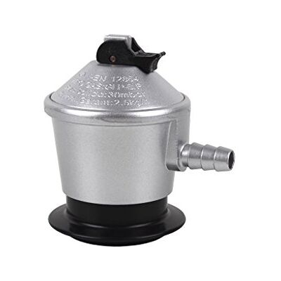Cofan Butaangas-regelaar, staal, grijs, 9 cm Cofan Butaangas-regelaar, staal, grijs, 9 cm