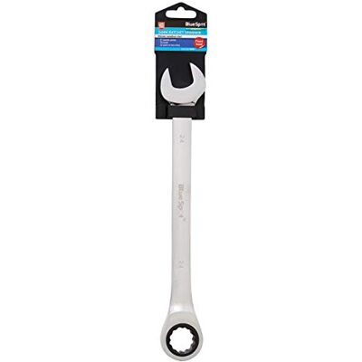 BlueSpot 05120 24mm Chrome Vanadium Ratchet Spanner Vaste Kop BlueSpot 05120 24mm Chrome Vanadium Ratchet Spanner Vaste Kop