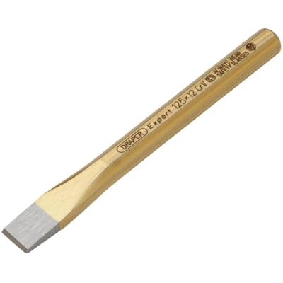 Draper 51546 Expert Achthoekige platte koude beitel 125 x 12 mm Draper 51546 Expert Achthoekige platte koude beitel 125 x 12 mm
