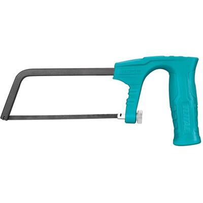 TOTAL Mini handzaagframe 150 mm lengte Gereedschap voor het zagen van hout en kunststof Ideaal voor loodgieters- en timmerwerkzaamheden Inclusief zaagblad TOTAL Mini handzaagframe 150 mm lengte Gereedschap voor het zagen van hout en kunststof Ideaal voor loodgieters- en timmerwerkzaamheden Inclusief zaagblad