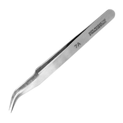 JEWEL TOOL Jeweltool gebogen pincet, zilver JEWEL TOOL Jeweltool gebogen pincet, zilver