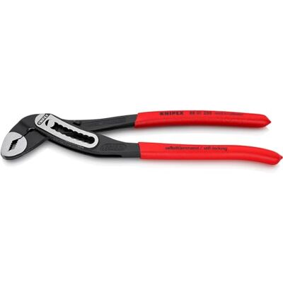 KNIPEX Alligator Waterpomptang met antslip kunststof bekleed, 88 01 250 250 mm KNIPEX Alligator Waterpomptang met antslip kunststof bekleed, 88 01 250 250 mm