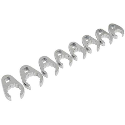 Sealey ak5981 carré 1/2 Drive métrique clé Pied de Corneille (8 pièces) Sealey ak5981 carré 1/2 Drive métrique clé Pied de Corneille (8 pièces)