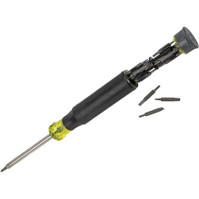 KLEIN TOOLS 32328 Precisie schroevendraaier, 27-in-1 multi-bit schroevendraaier, bits voor Apple-productreparatie, zeldzame aarde-magneet, elektronische reparatie KLEIN TOOLS 32328 Precisie schroevendraaier, 27-in-1 multi-bit schroevendraaier, bits voor Apple-productreparatie, zeldzame aarde-magneet, elektronische reparatie
